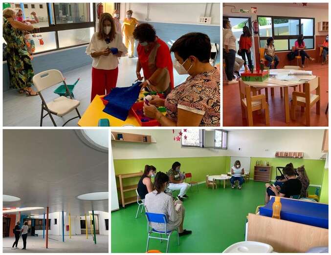 Las Escuelas Infantiles comenzaran este martes a recibir alumnos/TA.